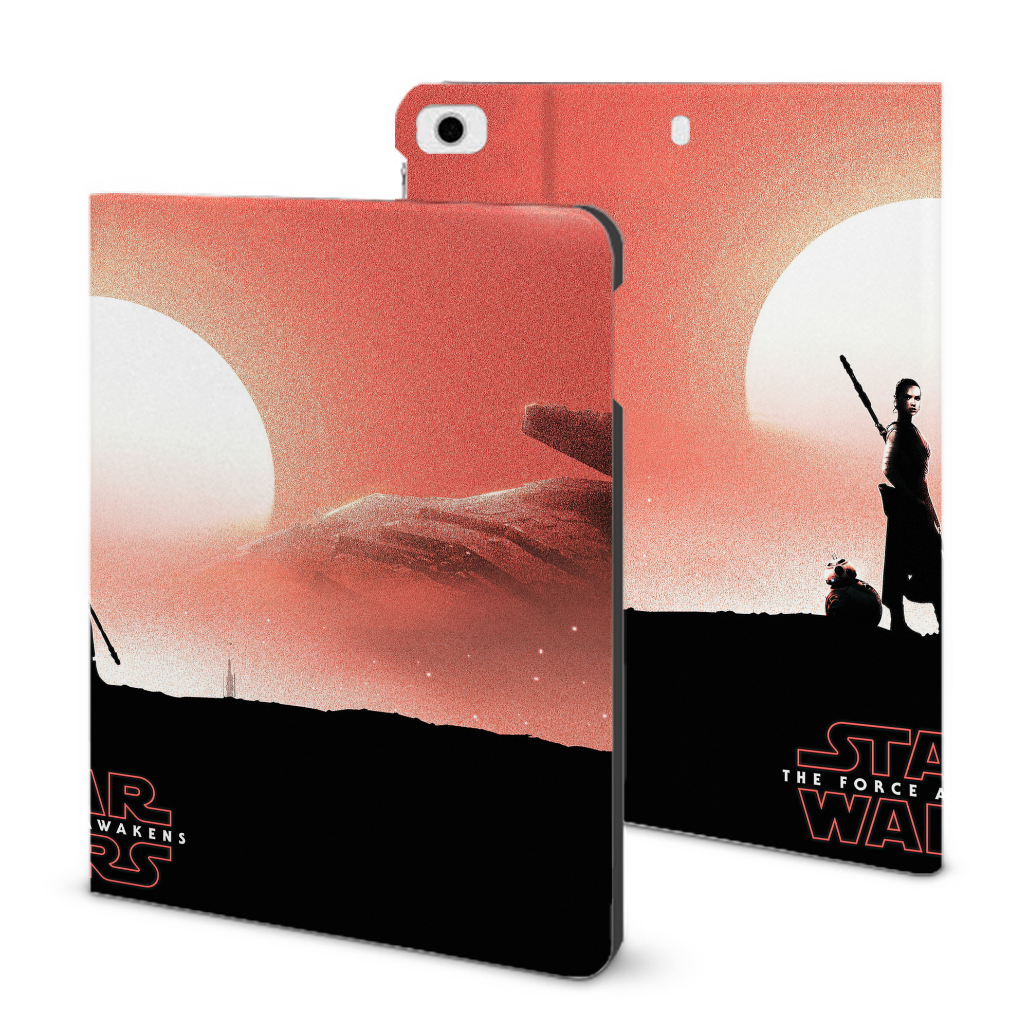 （画像用） スター・ウォーズ Star Wars IPad ケース ブック型 PUレザー TPU 耐衝撃 軽量 薄型 ペン収納なし 全面保護 IPad 各モデル対応